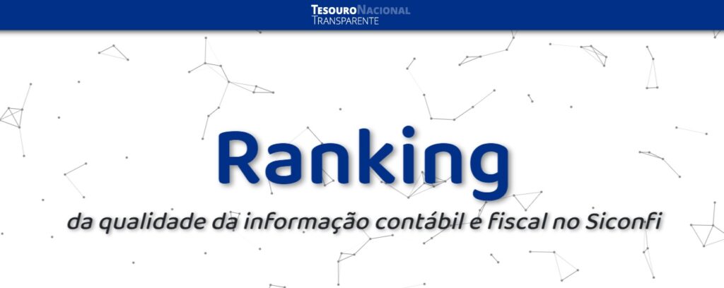 STN divulga ranking da qualidade no Siconfi